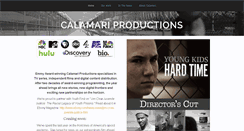 Desktop Screenshot of calamariproductions.com